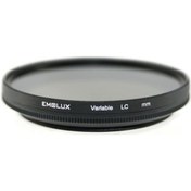 Resim Emolux 82 MM 2-8 F Stop Variable ND Filtre 