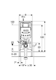 Resim GEBERIT GÖMME REZER.SİGMA 8 CM (2016) DUOFIX 111.796.00.1 Beyaz 