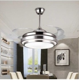 Resim End Elektrik Kumandalı Gizli Kanat Tavan Vantilatörü 