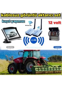 Resim 5 '' Monitör+bus Kamera +wifi Görüntü Aktarıcı Seti 12 V Kayıtsız 