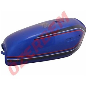 Resim SVNMOTOR 125 CG MODEL BENZİN DEPOSU MAVİ ŞAMANDIRALI TİP 