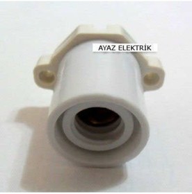 Resim Marketcik Bakalit E14 Beyaz Tabela Duvar Donanma Duy 