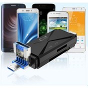 Resim Prestigegoods Usb Mikro Ve Usb C Kart Okuyucu, Güvenli Bellek Kartı Okuyucu, Mikro Kart Okuyucular 