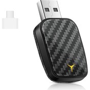 Resim Skyeyyt Araba Kablosuz Carplay &amp; Android Otomatik Kutu 2in1 Kablosuz Dongle Fişine Kablolu ve Oynat Carplay Android Otomatik Adaptör Mini Aı Kutusu (Yurt Dışından) 