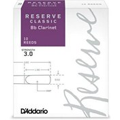 Resim D'Addario Woodwinds Reserve Classic DCT1030 Sib Klarnet Kamışı No:3 