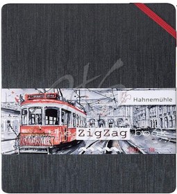 Resim Hahnemühle Zigzag Sulu Boya Blok 300G 18 Yaprak 14X14 Cm 