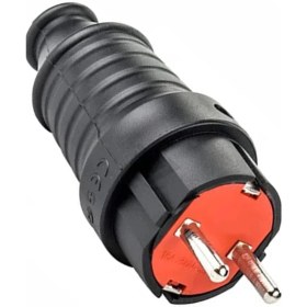 Resim Fetih F-201K Topraklı Erkek Fiş 1 Sınıf ve Kaliteli Orjinal Ürün Siyah 1410 