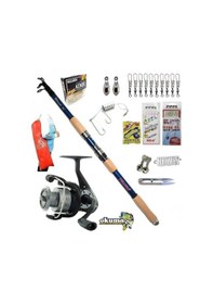 Resim Revenger Rv-40 Piranha Ultimate 270cm 50-100gr Kıyı Spin Olta Takımı Seti 