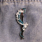 Resim Anime Esintili Emaye Broş Pin, Sırt Çantaları, Yakalar, Giysiler için Moda Aksesuarı - Alaşım, Kaplama Yok, Tüm Sezonlar, Günlük Giyim - Arkadaşlar için Hediye 