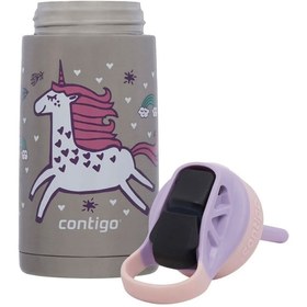 Resim Contigo Gizmo Dragon Çelik Çocuk Suluğu 420ml Pembe 2178083 