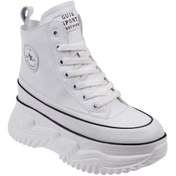 Resim Guja Uzun Konçlu Kadın Spor Ayakkabı GJ-345 BEYAZ 