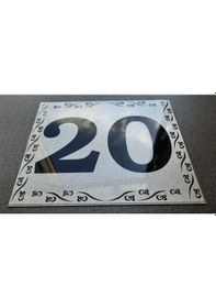 Resim Kapı Numarası 10x12 cm Kendinden Yapışkanlı No:20 