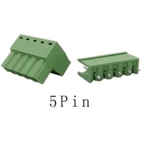 Resim 5 Pin 5.08mm Geçmeli 90c Takım Klemens 