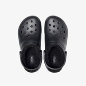 Resim Crocs Classic Lined Clog Unisex Siyah Terlik 