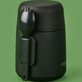 Resim Matmel Kitchen Yemek Termosu - Siyah - 500 ml 