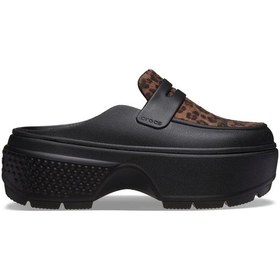 Resim Crocs Stomp Leopard Loafer Kadın Terlik 210366 210366 0zr 