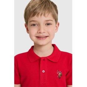 Resim U.s. Polo Assn. Erkek Çocuk Kırmızı Tişört Basic 50325608-VR030 