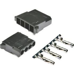Resim Detay Kablo 3.5 Ide 4 Pin Dişi Power Konnektör Seti (Molex) (5.08 Mm) 