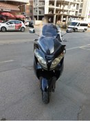 Resim Motocam Suzuki Burgman 400 K7 Siperlik Ön Cam 2007 2015 Model 70cm Şeffaf Renkli 4mm 