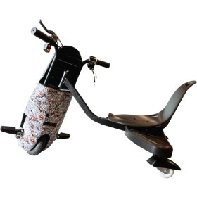 Resim Citymate Drift Car Bluetooth Hoparlörlü Graffiti Desenli Drift Scooter 