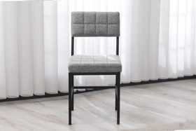 Resim NOVA MUTFAK MASA TAKIMI, 2 SANDALYE, CEVİZ, 70X70 CM, GRİ 