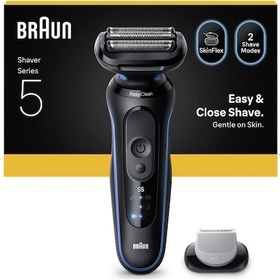 Resim Braun Series 5 Elektrikli Tıraş Makinesi, Islak Ve Kuru, Vücut Başlığı, 52-b1600s 1 Saat 