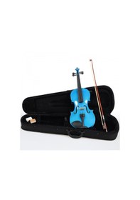 Resim Almira Cnm3000-bl Başlangıç Serisi Mavi Keman Seti 4/4 Renkli Tasarım Kutu Ve Yay Dahil Öğrenci Seti 