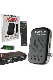 Resim sunplus Astra Turbo Çanaksız Çanaklı Wi-fi Full Hd Sinema Paketili Uydu Alıcısı 