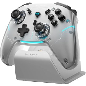 Resim Machenike G5 Pro Max Special Edition Tri-Mode Gri Charging Dock PC Gamepad 