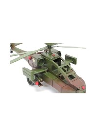 Resim Dekoratif Metal Helikopter 