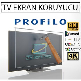 Resim Tvsafenow Profilo Uyumlu 65'' İnç 165 Ekran PROFİLO TV Ekran Koruyucu 