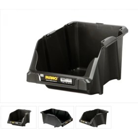 Resim Mano Avadanlık 20 Siyah Renk Malzeme Kutusu Civata Kutusu 25 cm 60 Adet 