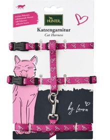 Resim Laura Kedi Göğüs Tasması ve Kayışı - Açık Yeşil 