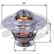 Resim Termostat 82 C Fiat Ducato 2.5D Td Tdı 94 2.8Tdı Jtd Peugeot Boxer Citroen Jumper 2.8 Gat Th22782G1 