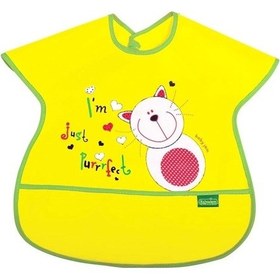 Resim Nessiworld Poli Muşamba Büyük Mama Önlüğü 029 Sarı 