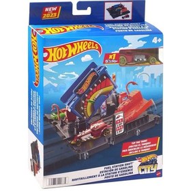 Resim Hot Wheels Gösteri Dünyası Speedy Pizza Oyun Seti Hmd53-hkx45 