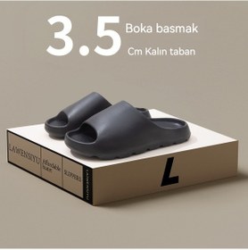 Resim Hindistan Cevizi Terlik Erkekler Spor Açık Siyah 