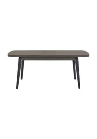 Resim Gema Ortadan Açılır Yemek Masası 90x150 Cm Füme 