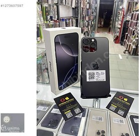 Resim Apple iPhone 16 Pro Max İkinci El TR | 256 GB | Siyah 