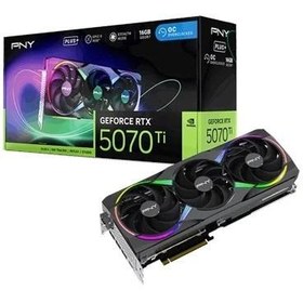 Resim PNY GeForce RTX 5070 Ti ARGB OC 16GB GDDR7 256 Bit DLSS 4 Ekran Kartı 