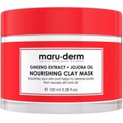 Resim Maruderm Ginseng Özlü ve Jojoba Yağlı Besleyici Kil Maskesi 100 ml 