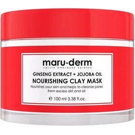 Resim Maruderm Ginseng Özlü ve Jojoba Yağlı Besleyici Kil Maskesi 100 ml 