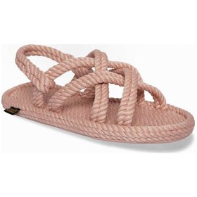 Resim Nomadic Republic Bod.0060.k.t Bodrum Kauçuk Tabanlı Kadın Sandalet Pembe Pembe 