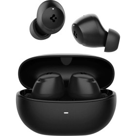 Resim Spigen Audio TWS P10 Bluetooth Kablosuz Kulaklık - ANC Pro Aktif Gürültü Engelleme + ENC 6 Mikrofon - 10mm Sürücü - 30 Saat Pil - iOS & Android EQ App Şeffaf & Gaming Mod iPX4 Siyah - ASD07887 