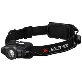 Resim Led Lenser H5R Şarj Edilebilir Kafa Feneri Siyah 