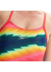 Resim Speedo Endurance Plus Kadın Yüzücü Mayosu 8-1284716785 Çok Renkli 