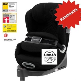 Resim Cybex Anoris T i-Size Oto Koltuğu Deep Black STD - STD / STD 