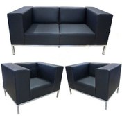 Resim Koltukstilim H-84 Syh Ofis Kanepe Takımı Siyah 