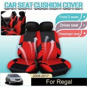 Resim Globalbloom Renault Megane Koleos 2009-2017 Ön Koltuk Kılıfları Siyah Yumuşak Kumaş 