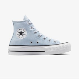 Resim Converse Chuck Taylor All Star Lift Kadın Mavi Platform Sneaker 